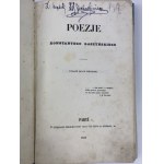 Gaszyński Konstanty, Poezje Konstanty Gaszyńskiego [Poloviční skořápka].