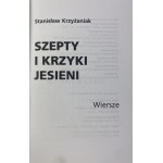 Krzyzaniak Stanislaw, Whispers and cries of autumn: poems