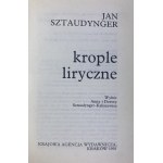 Sztaudynger Jan, Krople liryczne [il. Andrzej Mleczko]