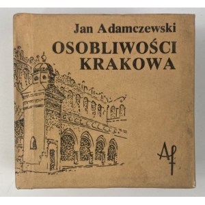 Adamczewski Jan, Osobliwości Krakowa [Bibliofilska edycja miniatur]