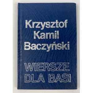 Baczyński Krzysztof Kamil, Básne pre Basiu