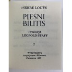 Louys Pierre, Lieder der Bilitis, Bd. 1-2