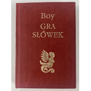 Boy - Zeleński Tadeusz, Game of Words [Singularities series no. 8].
