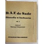 Sade Donatien Alphonse François de, Philosophie im Boudoir. Bd. 1 - Bd.2
