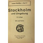 Stockholm und Umgebung Mit zwei Karten Berlin 1925