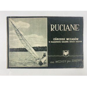 [Advertising flyer] Ruciane - Holiday resort in the Masurian land of 1000 - lakes