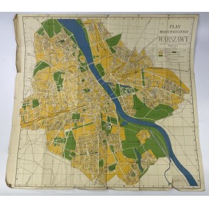 Plan of the Capital City of Warsaw ca. 1937