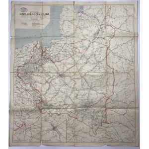 Specjalna Mapa Kolejowa Polski, nakład Fr. Karpowicza
