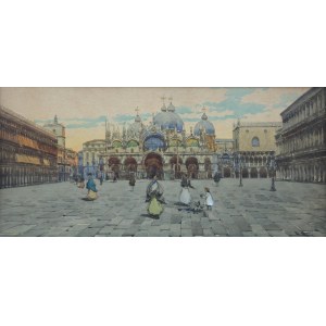 A. Augustus Neve (1838-1903), Plac Św. Marka w Wenecji