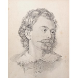 Olga Boznańska (1865 Kraków - 1940 Paryż), Portret mężczyzny, 1878