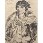 Józef Mehoffer (1869 Ropczyce - 1946 Wadowice), Portret kobiety, 1929