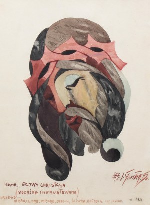 Jan Gąsienica-Szostak (1895-1949), Głowa Chrystusa, 1929