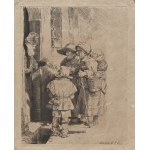 William Baillie (1723 - 1810), Żebracy przed drzwiami domu
