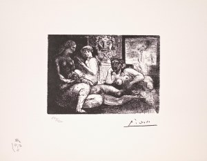 Pablo Picasso (1881 Malaga - 1973 Mougins), We wnętrzu