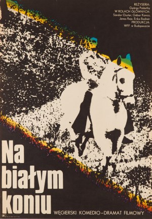 Na białym koniu - proj. Romuald SOCHA (ur.1943), 1974