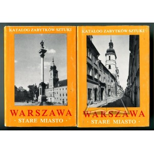 KATALOG Zabytków Sztuki., Miasto Warszawa. Stare Miasto.