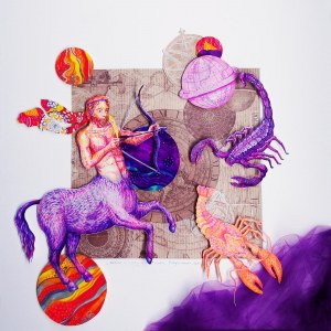 Kamila Wojciechowicz (ur. 1991, Fitzroy), Zodiac IV, 2017 r.