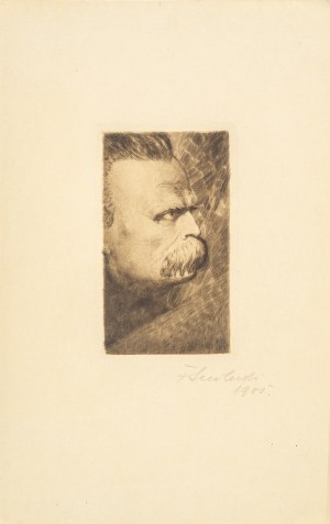 Franciszek Siedlecki ( 1867 - 1934), Fryderyk Nietzsche, 1905