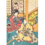 Utagawa Kunisada, Toyokuni III (1786-1865), Gejsze, po 1850