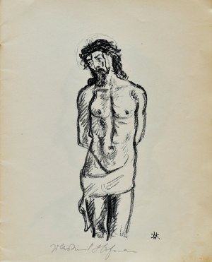 Wlastimil HOFMAN (1881-1970), Chrystus przy słupie