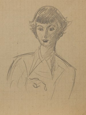Konrad SRZEDNICKI (1894-1993), Popiersie kobiety