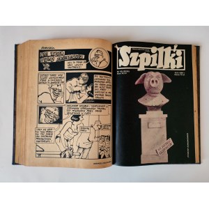 Szpilki - ilustrowane czasopismo satyryczne - rok 1981 - 50 numerów
