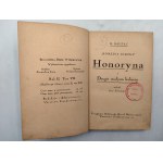 Balzac H. - Komedia ludzka - Honoryna i drugie studjum kobiety - ok. 1925