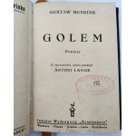 Meyrink G. - Golem - tłum. A. Lange - oprawa artystyczna