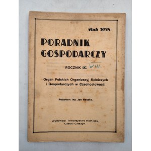Heczko J - Poradnik Gospodarczy -[ ogrodnictwo, pszczelnictwo] rok 1934