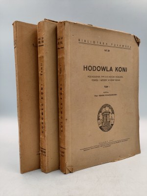 Prawocheński R. - Hodowla koni [komplet], Warszawa 1947/50