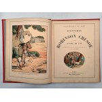 Daniel de Foe - Robinson Crusoe - Paryż ok. 1900 [ il. J.M. Breton]