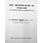 Gibberd F. - Architecture of England - [1946]
