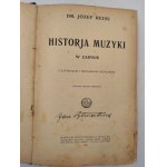 Reiss J. - Historja Muzyki w zarysie - Warszawa 1921