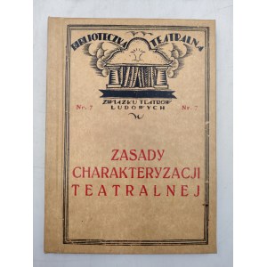 Małkowski W. - Zasady charakteryzacji teatralnej - Warszawa 1923