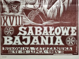 Gałkowski S. - Sabałowe Bajania - Plakat z 1984