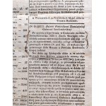 Królewstwo Polskie - Gazeta Rządowa nr. 100 - 28 kwietnia 1842 rok