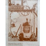 Grafiki reklamowe whisky Johnnie Walker wg. W. Heath Robinson'a