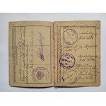 Dokumenty - Paszport pospolitego ruszenia oraz wyjazdowy - Galicja [1902]]