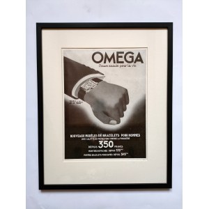Grafika reklamowa - Omega - Kramer 1935