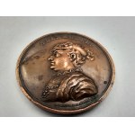 Medal Aleksander Suita królewska - Holzhäusser - kopia XIX wiek