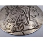 Srebrny medal pamiątkowy - Łucznictwo wertykalne Antwerpia 1848