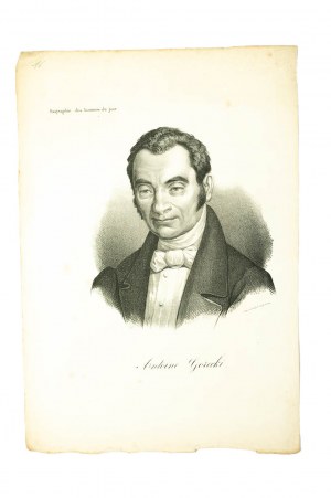 Litografia Antoni GORECKI [1787-1861] Imp. d'Aubert et de Junca [1837r.]
