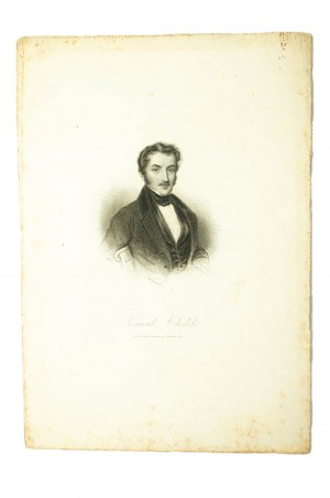 Grafika Leonard CHODŹKO [1800 - 1871] rys. J. Kurowski, ryt. J. Hopwood, Paryż [po 1830r.]