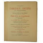 Katalog aukcji dzieł sztuki z kolekcji hrabiego Alfreda Tyszkiewicza, która odbyła się 12 grudnia 1922 roku