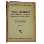 Księga adresowa gospodarstw rolnych województwa poznańskiego, 1926r.