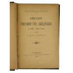 [KLOCEK] Biblioteka Krakowska - 5 tytułów -Wspomnienia mieszczanina krakowskiego / Obiady profesorów Uniw. Jagiellońskiego z XVI i XVIIw. / Rozproszenie młodzieży szkolnej krakowskiej w roku 1549 / Obrazki z życia żaków krakowskich w XV i XVI wieku / Dzi