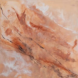 Magdalena Wesołowska (ur. 1981), Piaski pustyni, z cyklu: Sea & Sand, 2021