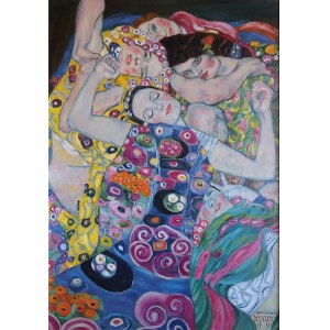 Bożena Cajdler-Gruszkiewicz, Dziewica wg. Gustav Klimt, 2022