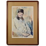 Julian FAŁAT (1853-1929), Portret malarza Franciszka Ejsmonda,1922 -SPRZEDANY