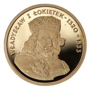 100 złotych 2001 - Władysław I Łokietek - Au 900 - 8g